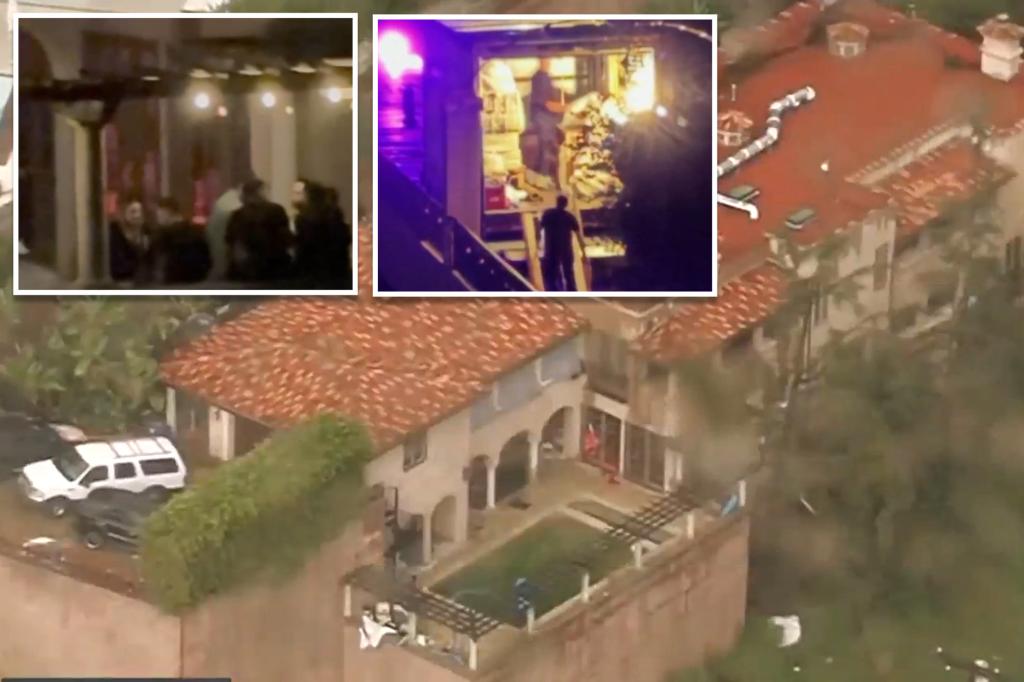 $4.6 million Beverly Hills mansion overrun by hard-partying squatters â outraging neighbors